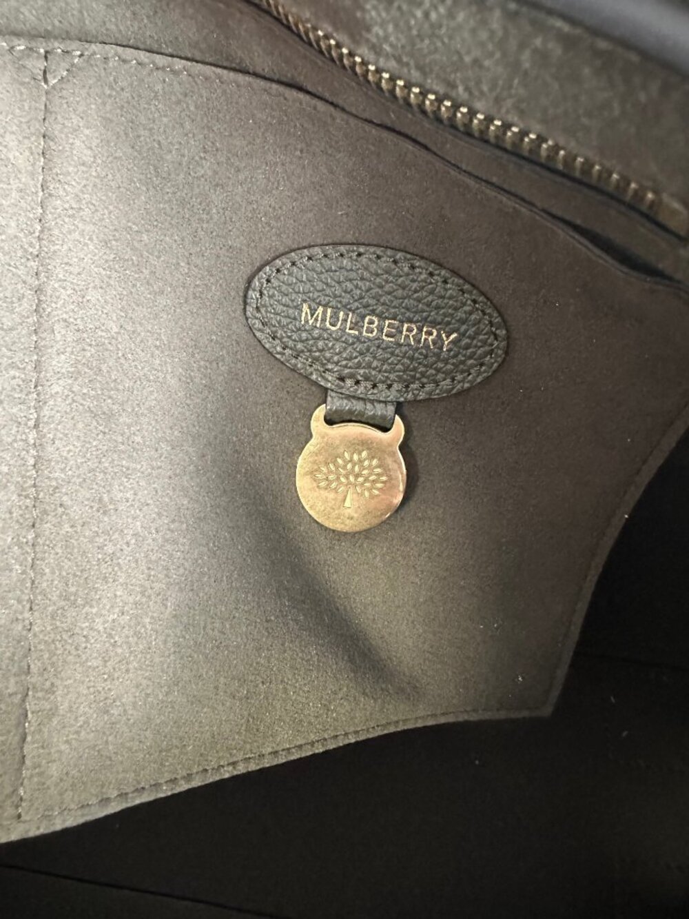 Mulberry - Bayswater Leather Handbag Small - Picture 12 of 15
